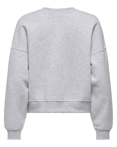 Only - ONLHappy Sweatshirt - Light Grey Melange